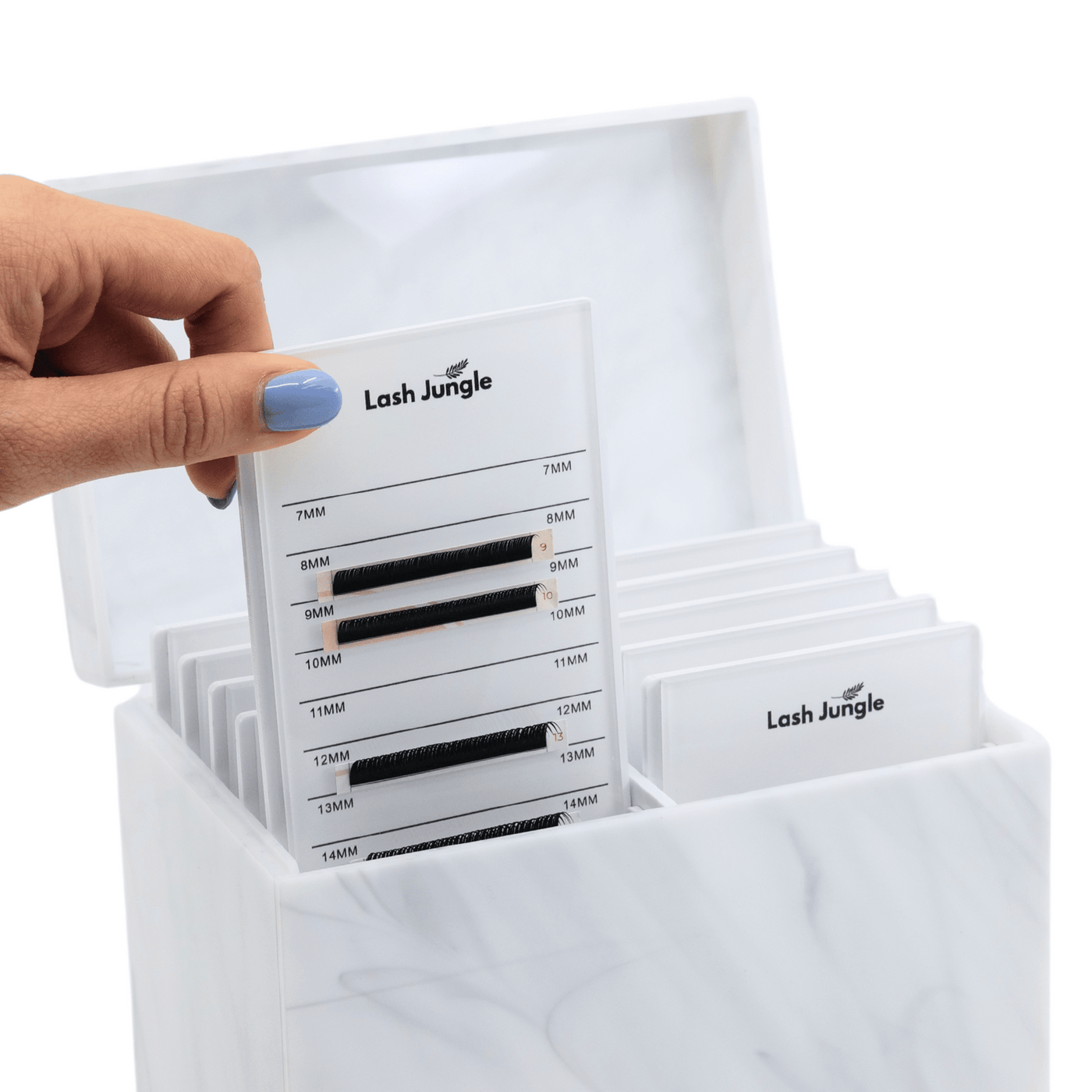 Premium Marble Lash Tile Storage Box