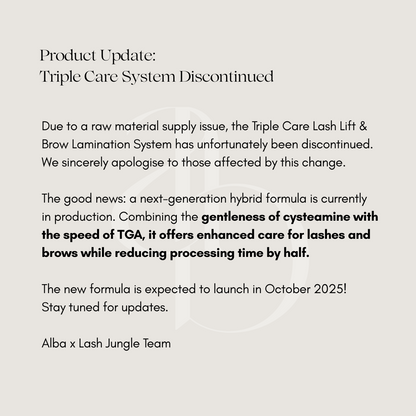 Triple Care Lash Lift &amp; Brow Lamination (3 Steps) | Alba