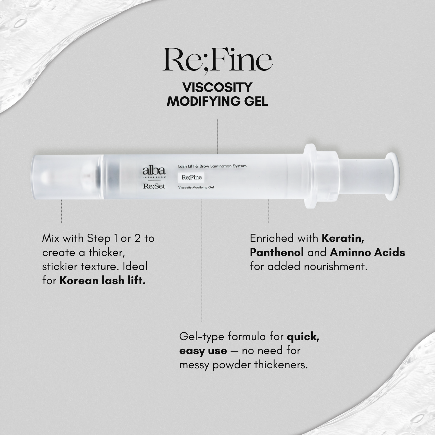 Re;Set Lash Lift &amp; Brow Lamination Set | Alba