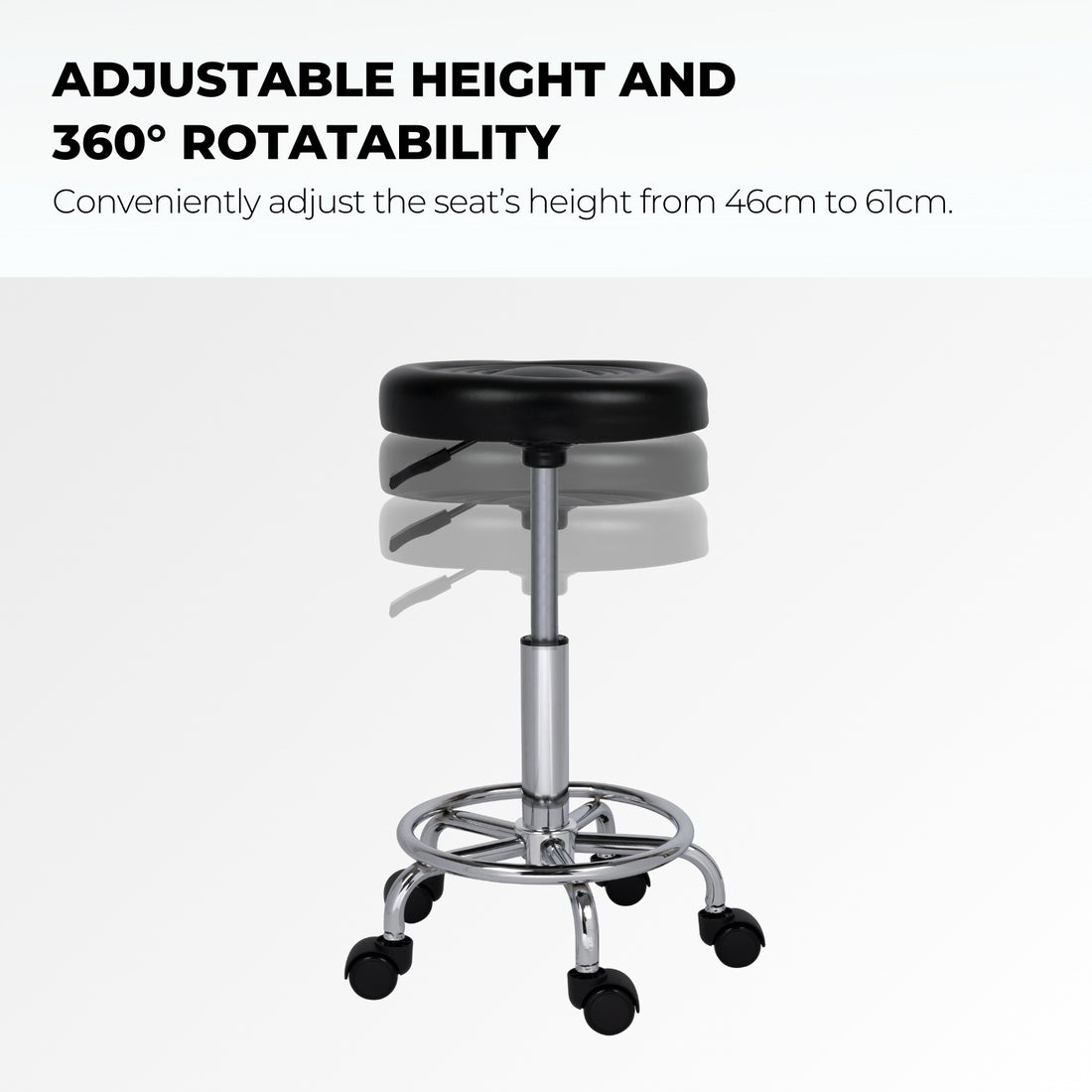 Lash Jungle Salon Stool - adjustable height