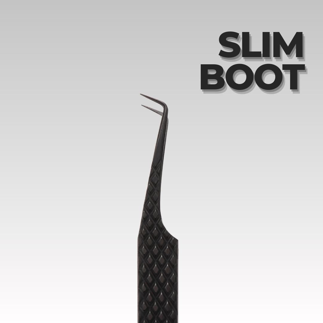 Titanium Black Lash Tweezer Slim Boot