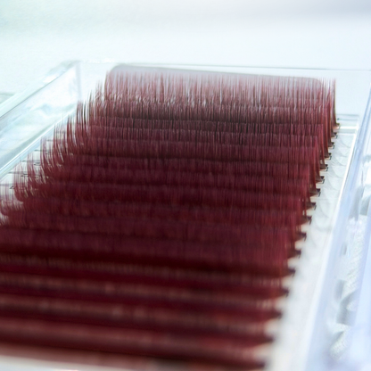 Velvet Wine Silk Volume Lashes