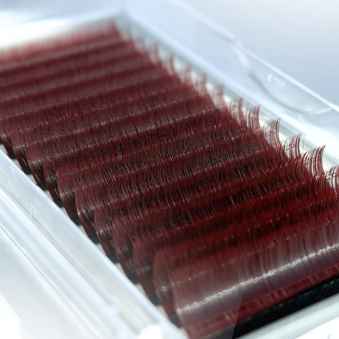 Velvet Wine Silk Volume Lashes