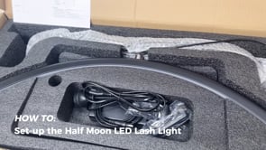 Half Moon LED Lash Light