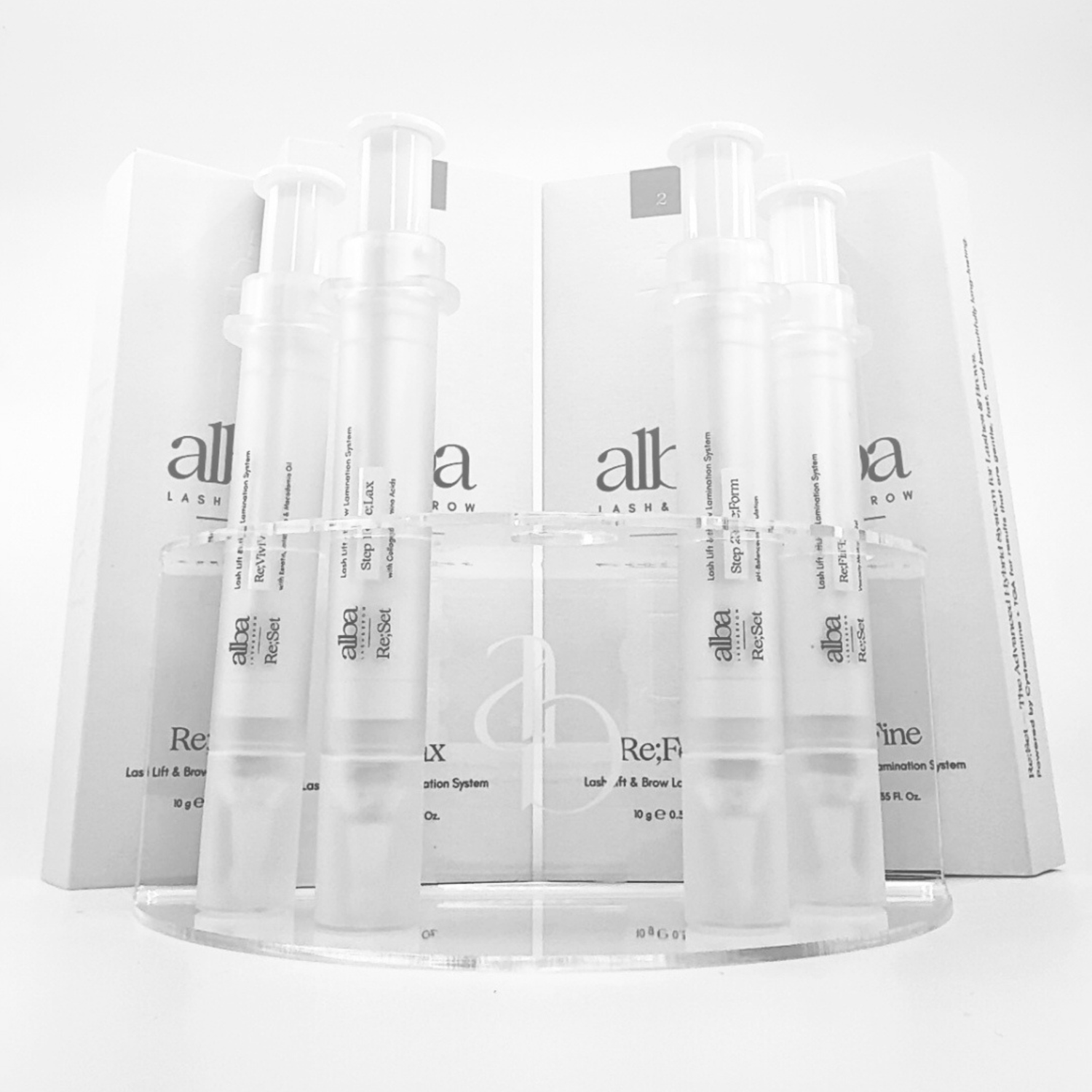 Re;Set Lash Lift &amp; Brow Lamination Set | Alba