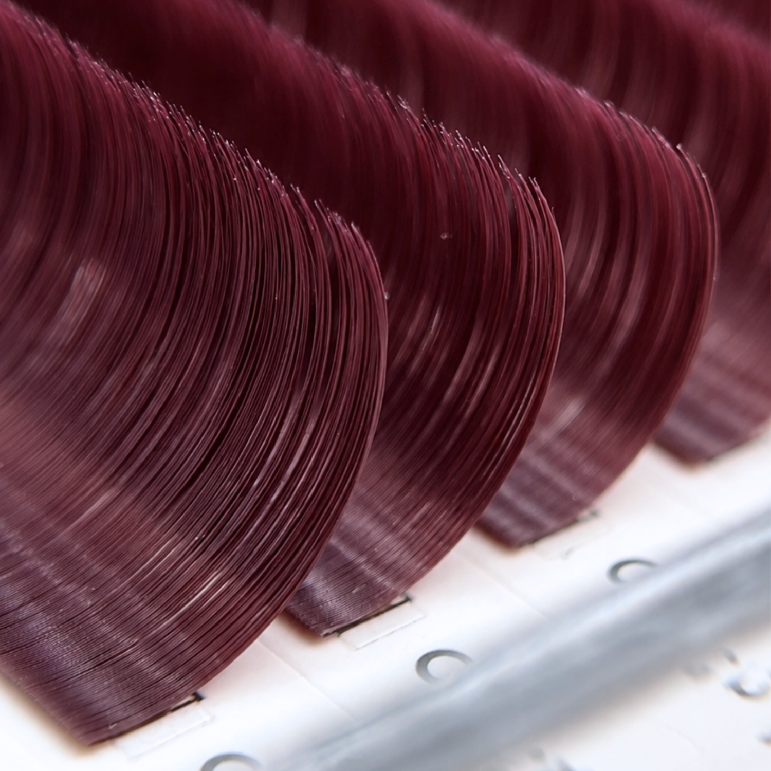 Velvet Wine Silk Volume Lashes