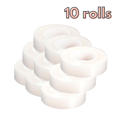 Clear PE Lash Tape for Eyelash Extension 10 rolls Pack