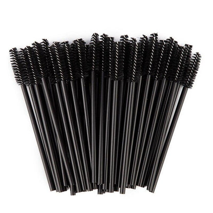 Glitter Mascara Wands Black - Plain Colour 