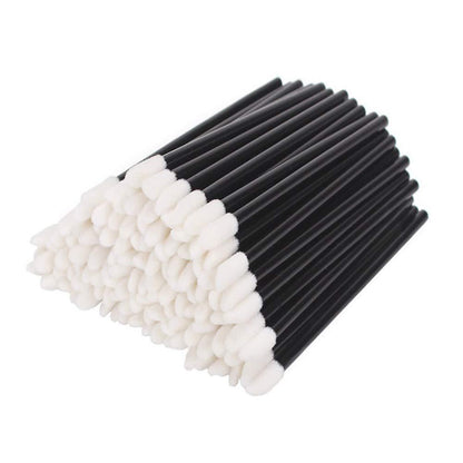 Flocked Applicator Brushes for Eyelash Extension Black 