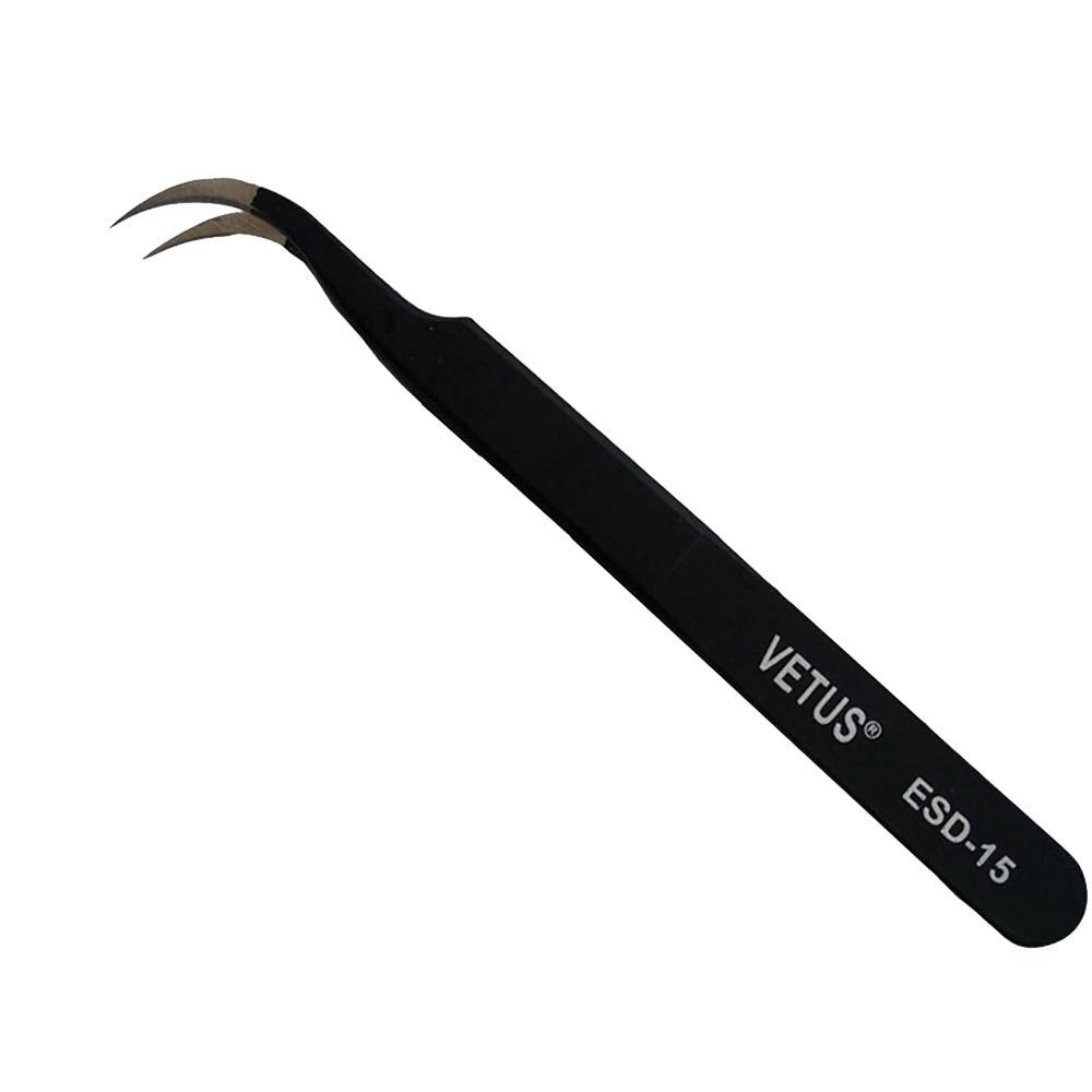 Vetus ESD-15 Tweezers for Eyelash Extension 