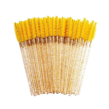 Glitter Mascara Wands Yellow 