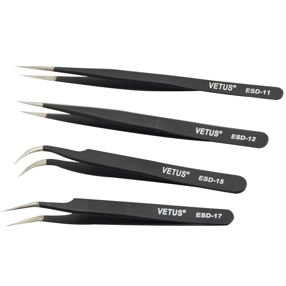 Vetus ESD-12 Tweezers for Eyelash Extension 